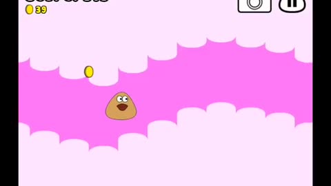 Pou gameplay: Cloud Pass (minigame)