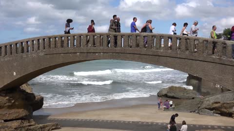 Biarritz in Basque Country in France - Biarritz au Pays Basque tourisme - surfing paradise beaches