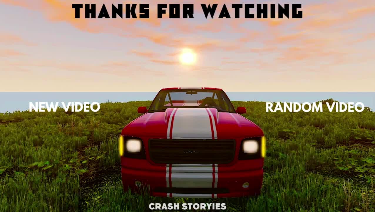 The car is trying to pass under the plane - BeamNG.Drive