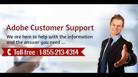 Contact Adobe Customer Support Number 1-855-213-4314