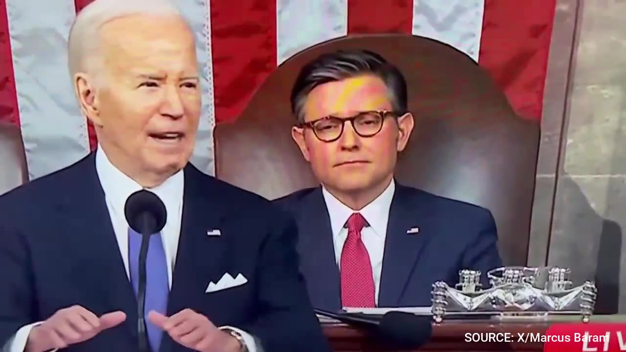 Speaker Johnson Deservedly HAMMERED For Agreeing With Biden During SOTU