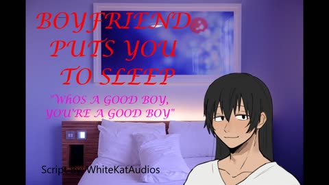 Boyfriend Pulls You to Bed ASMR RP M4M Neko Listener Overworked Comfort Teasing Pet Name Affection