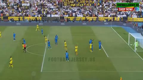 Neymar Debut (Alhilal vs Al Nassr) Highlights 4-2