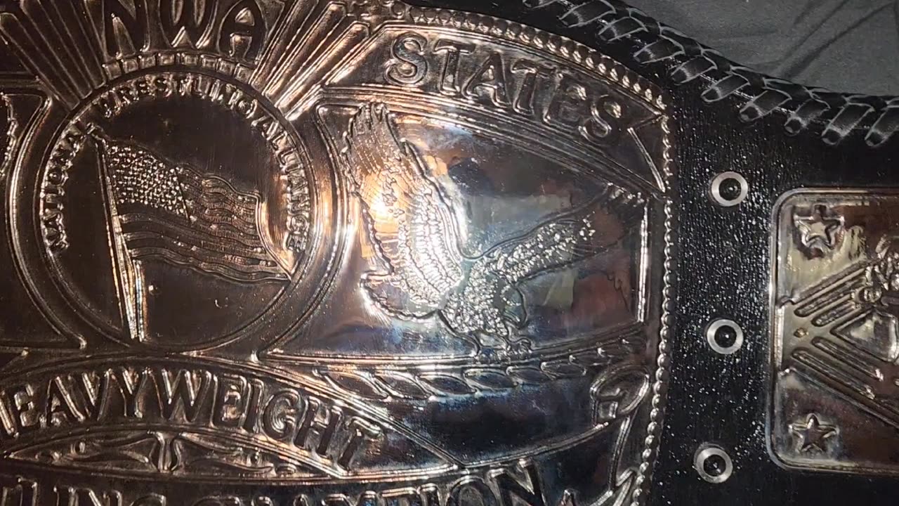 NWA U.S. Championship replica (10 lbs of silver)