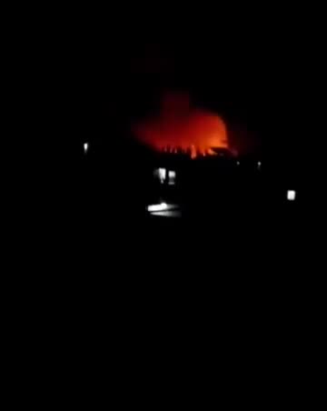 Israeli airstrikes target the now collapsed Syrian Arab Army’s 12th brigade weapons depot
