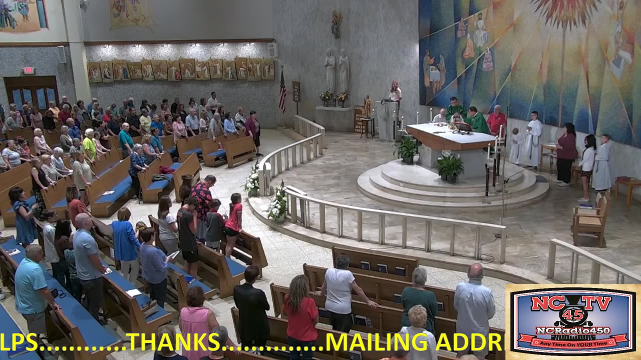 NCTV45 CATHOLIC MASS HOLY SPIRIT PARISH (ST VITUS) 4 PM SATURDAY JUNE 29 2024