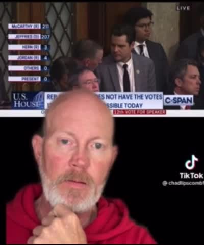 This is what Fear Looks like or a mOvie— Think Kevin McCarthy is getting these Votes Honestly?