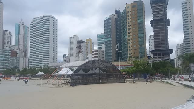 Praia de balneário Camboriú Brasil