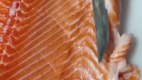 Salmon Cutting Skills