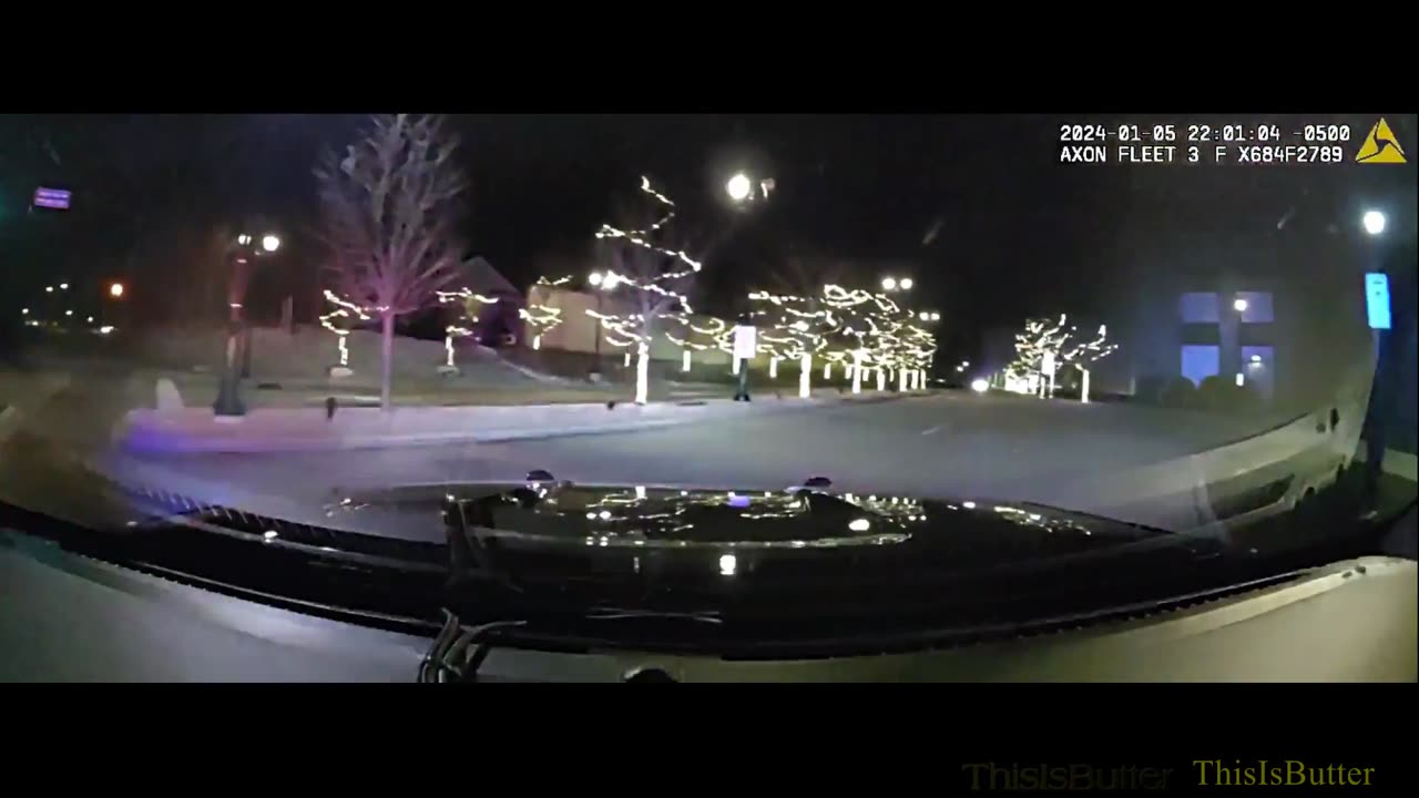 Dash cam video shows suspect hitting 2 Westlake police cruisers during chase