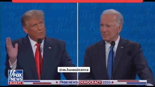Donald Trump accuses Joe Biden of stealing 😱