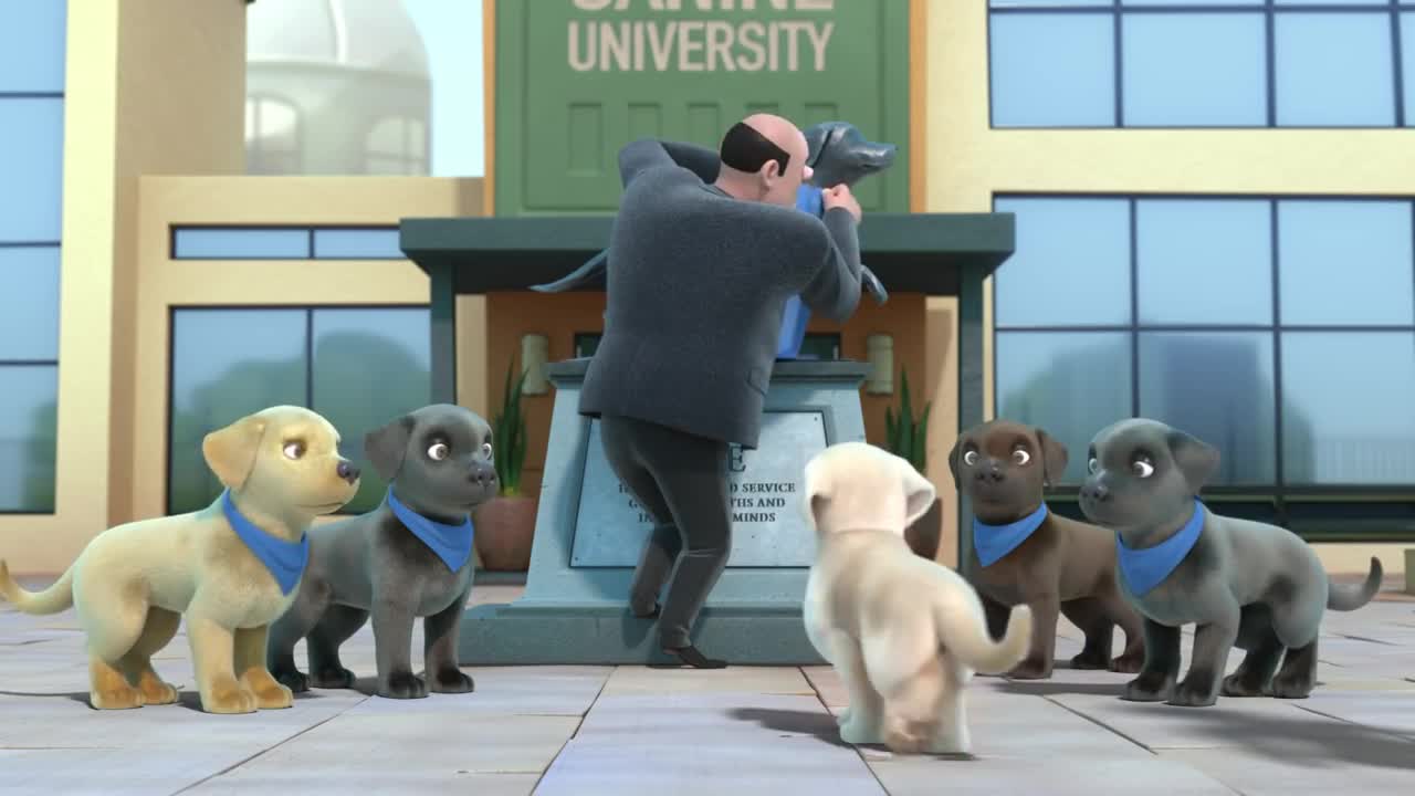 A Short Animated Film Guide Dogs