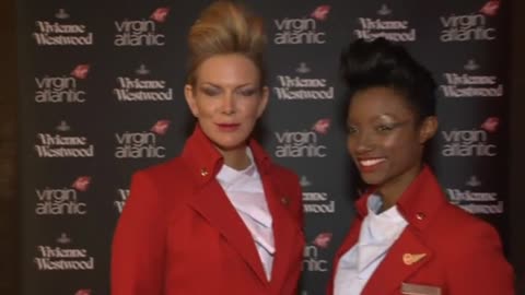 Westwood's Virgin designs take to the skies