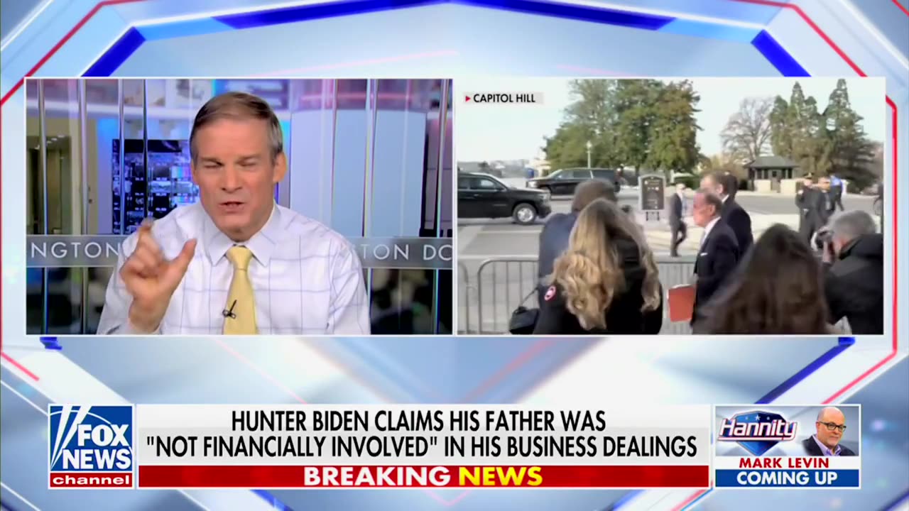 Jim Jordan Reveals Two Key Questions Oversight Committee Would've Asked Hunter Biden