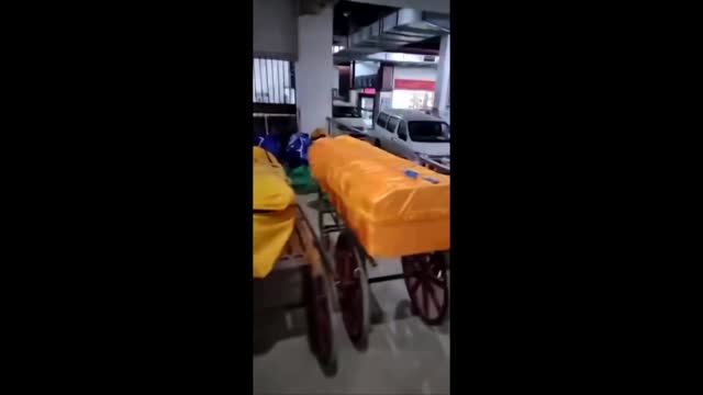 Body bags in China despite no new COVID deaths reported