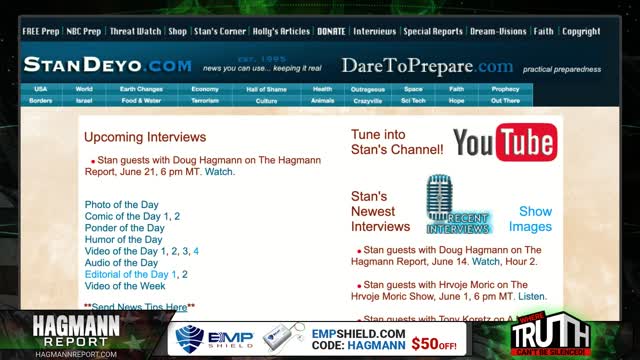 The Fed-surrection by the January 6 Committee | Stan Deyo Joins Doug Hagmann | The Hagmann Report (FULL SHOW) 6/21/2022