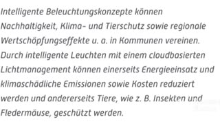 SMARTE BELEUCHTUNG-Die flächendeckende Überwachung hat begonnen!