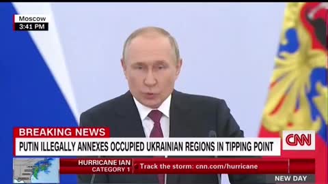 BREAKING NEWSPUTIN ILLEGALLY ANNEXES