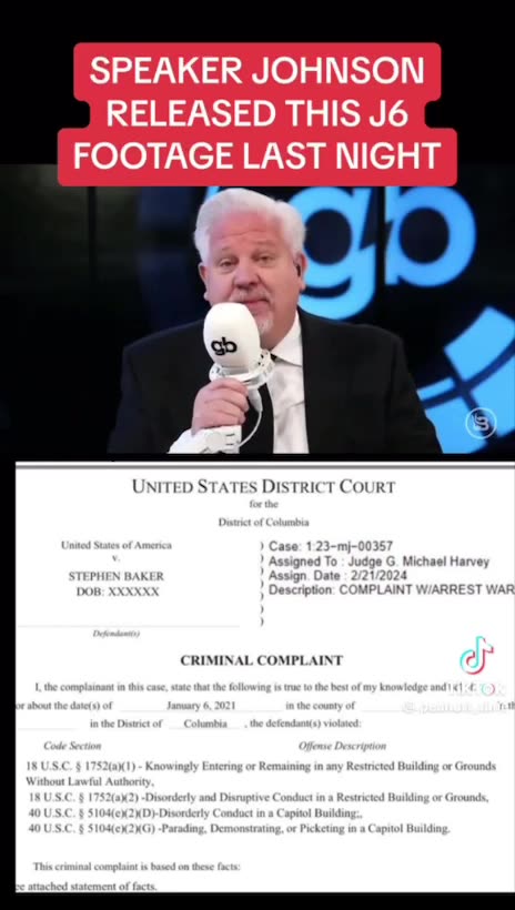 Speaker Johnson released this Jan 6th footage