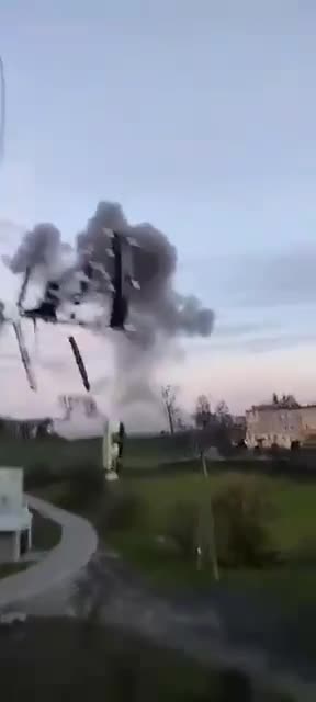 ⚡️The moment of yesterday's arrival of a rocket in Poland,