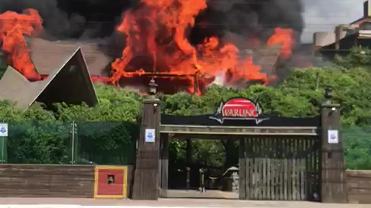 Incêndio destrói Warung, balada de Itajaí famosa internacionalmente