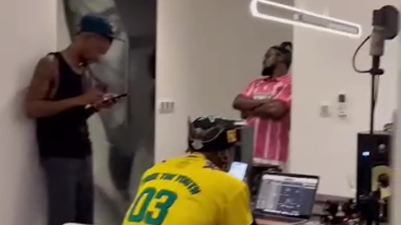 Zlatan and Lasmid hit up the studio