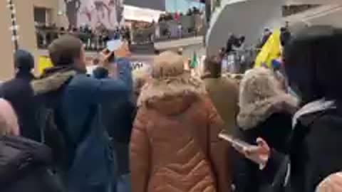 THE RALLY OF ANTI-VACCINE PROTEST FOR HEALTH CARE WORKERS;