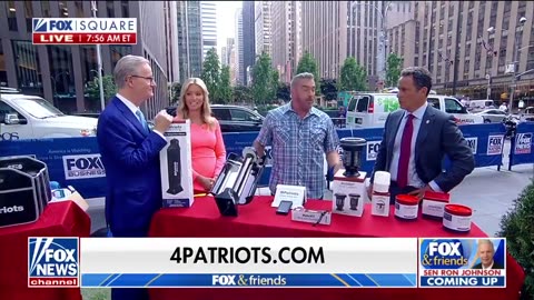 Skip Bedell joins Fox & Friends to share life-saving products that can withstand all elements.