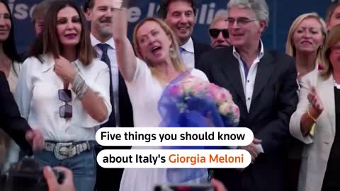 What should you know about Giorgia Meloni, the woman poised to be prime minister?