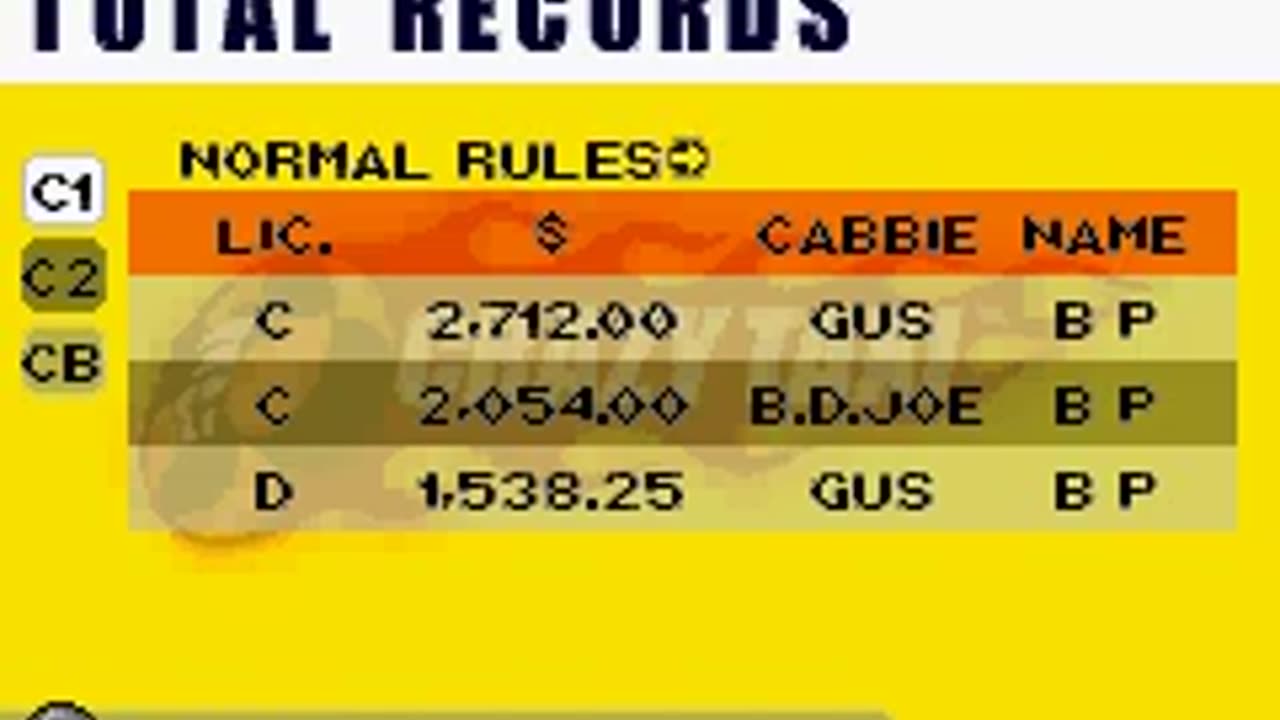 LET'S PLAY CRAZY TAXI GAMEBOY ADVANCE [ PART 5 ] FILE RECORED ERROR - NEVER UPDATE OLD PC FILE!.mp4