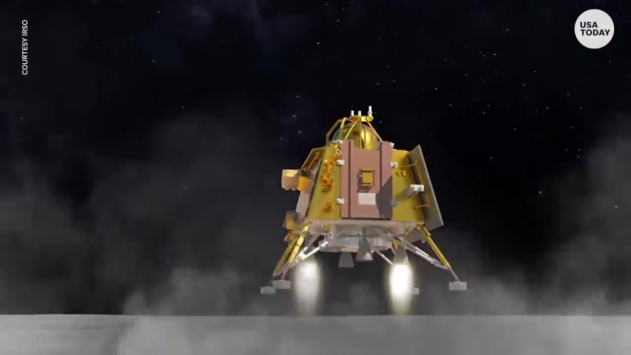 Historic Moment: India's Chandrayaan-3 Lands on the Moon, Sparking Joyous Celebrations