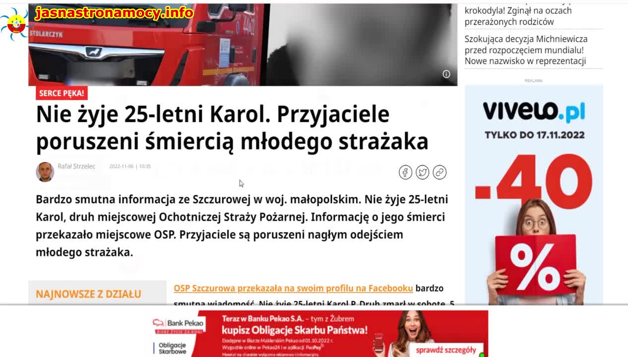 Jaki jest główny cel chemtailsów? Tajemnicze nagłe zgony NWO