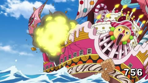 1 Second from 1000 episodes of One Piece (with Drums of liberation epic version)