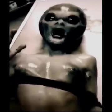 Alien being tortured or rescued in a government installation?!?!?! #UFO #Disclosure 👉👉👉 Follow me