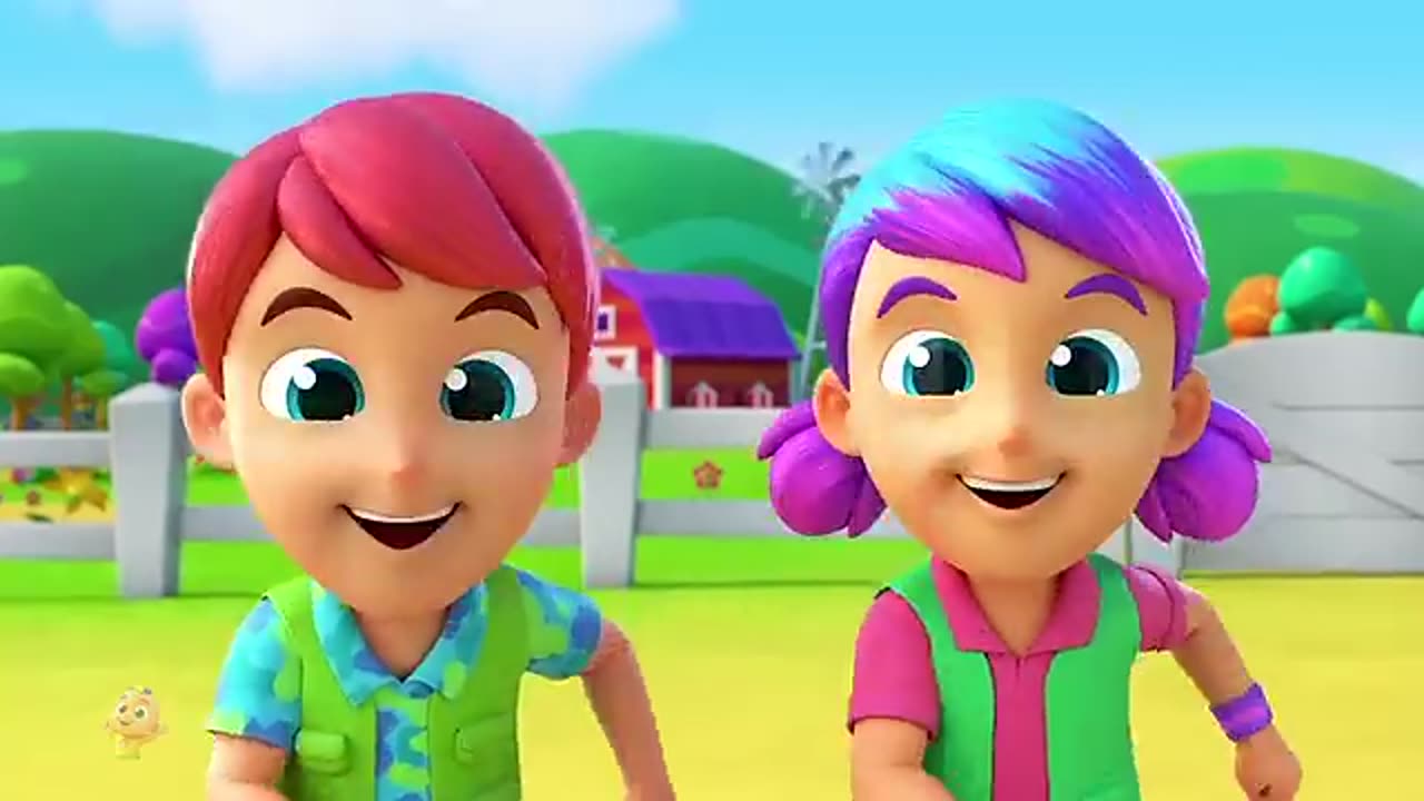 Old Farmer Joe Had A Farm | Joe's Farm Song For Kids | Nursery Rhymes and Baby Songs with Zoobees