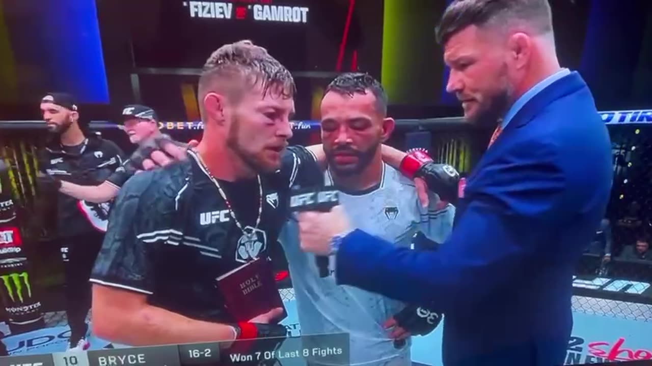 #UFC fighter Bryce Mitchell wins and donates $5,000 to Hawaii.