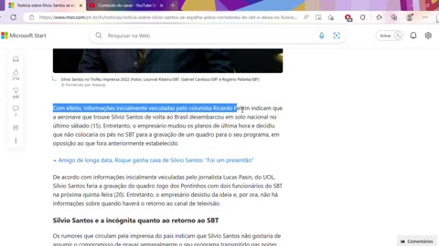 Notícia sobre Silvio Santos se espalha pelos corredores do SBT e deixa os funcionários abalados