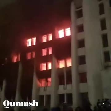 Looters seized in town hall of Almaty 2 million Tenge = 4.000€