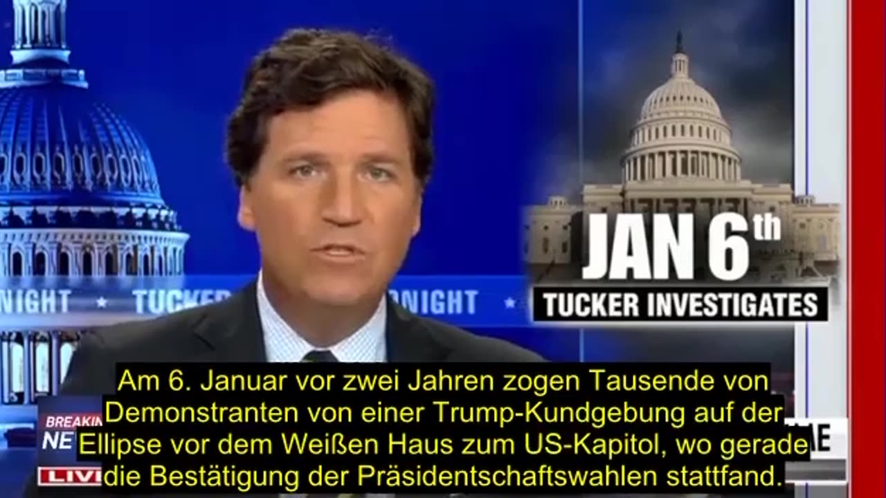 💥 Tucker Carlson enthüllt in seiner Show, was sich wirklich am 6. Januar 2021