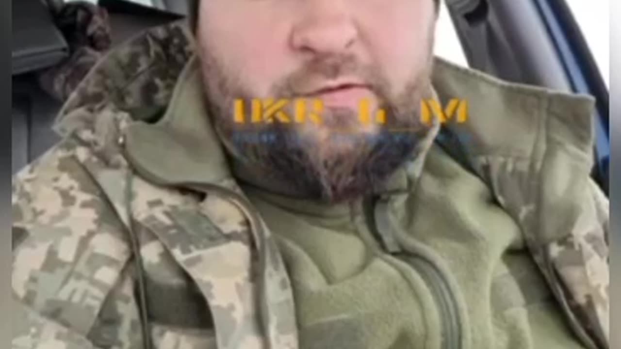 A Ukrainian militant denounced the corruption and impunity of the Ukrainian