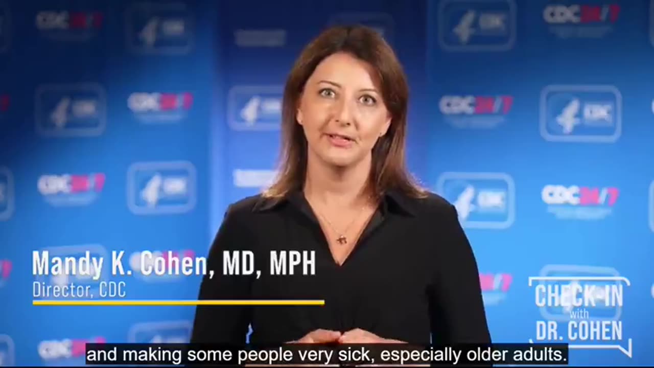 CDC DIRECTOR MANDY COHEN RECOMMENDS A COVID MRNA BOOSTER FOR EVERYONE 6 MONTHS AND OLDER.