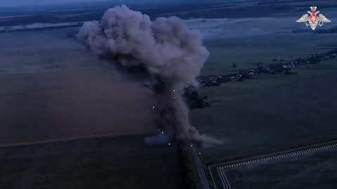 Russian strikes on Ukrianian targets and positions