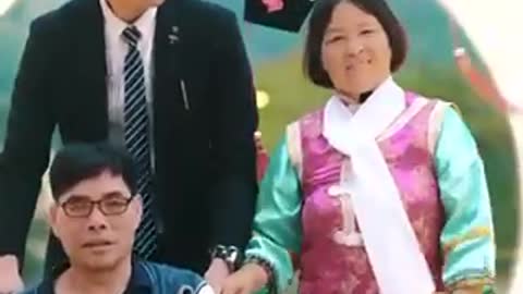 Funny mother and child