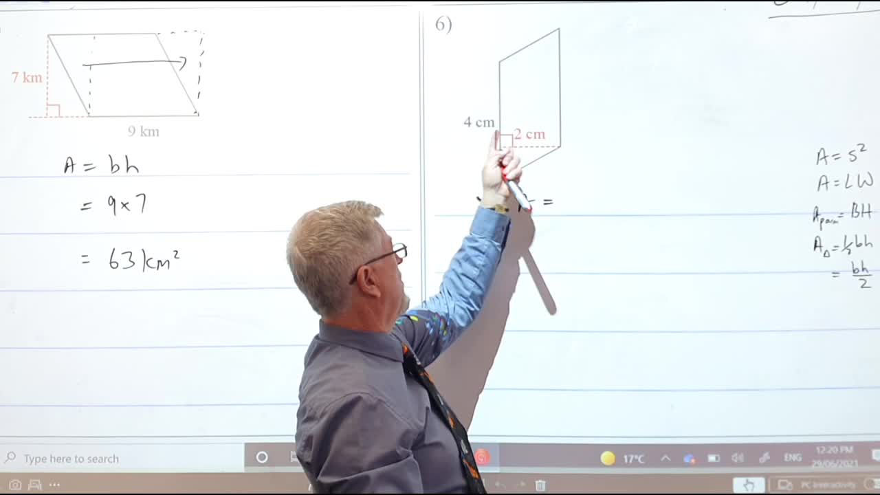 Math Area 02 Parallelograms