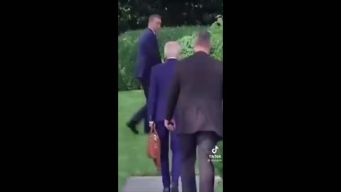 Secret Service Audio of Biden Entering White House