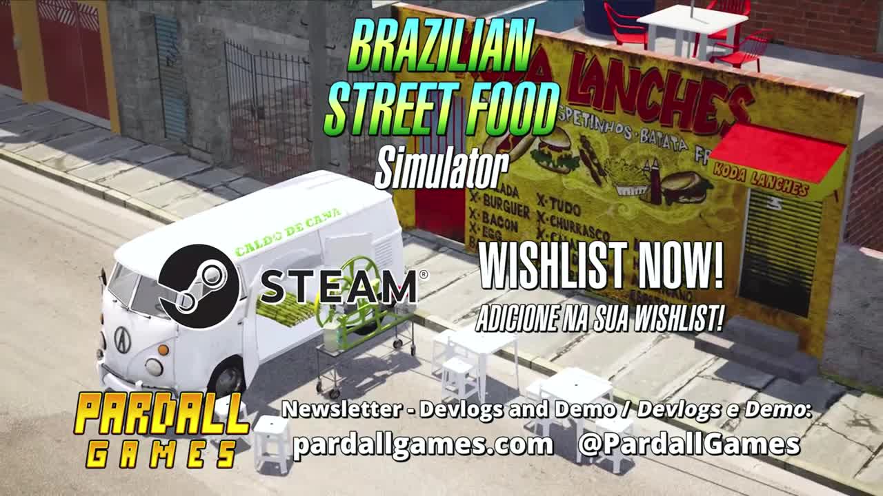 Brazilian Street Food Official Trailer Game