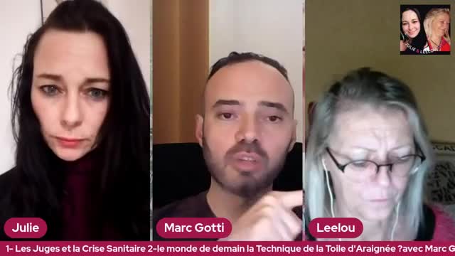 Juges et crise & la technique de la toile d'araignée avec Marc Gotti, Julie & Leelou 24/01