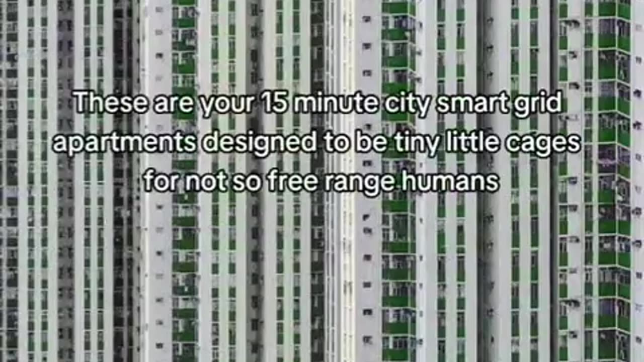 What 15 minute cities will be like if we dont stop them