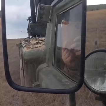 Ukrainians Bringing MLRS to the Front