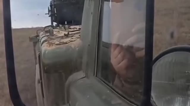Ukrainians Bringing MLRS to the Front
